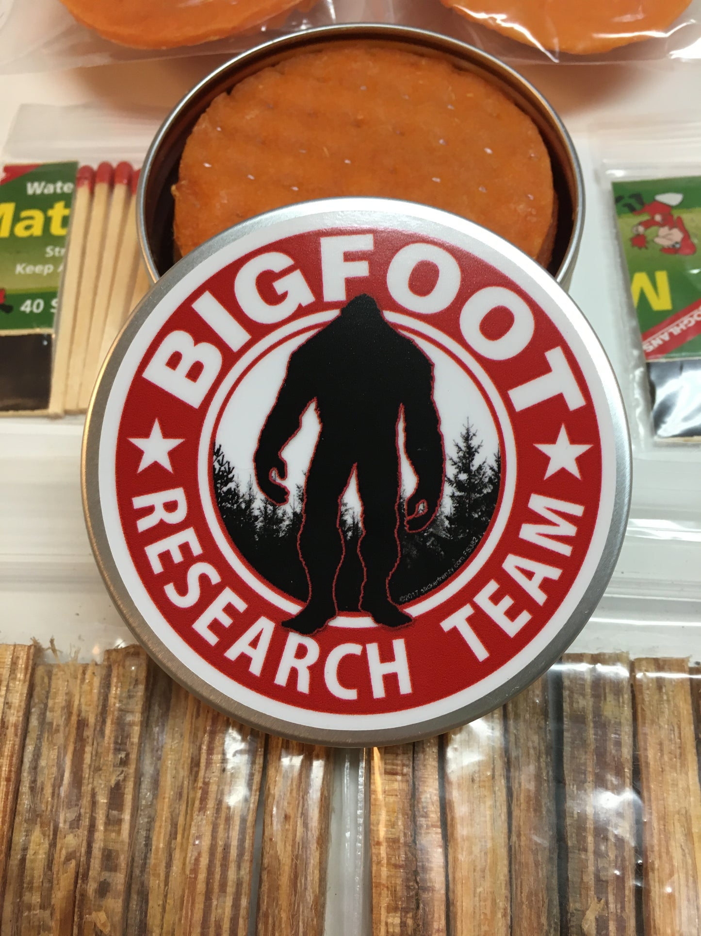 Bigfoot Fire Starter / $12 Gift Box