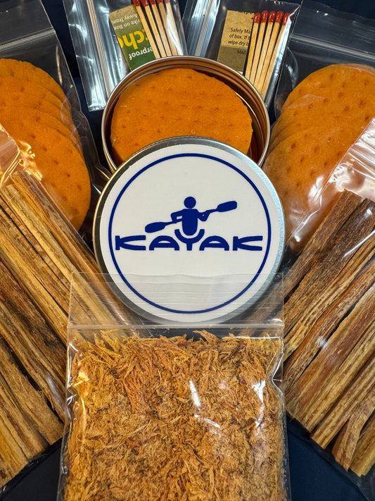 Kayak Fire Starter/ $12 Gift Box